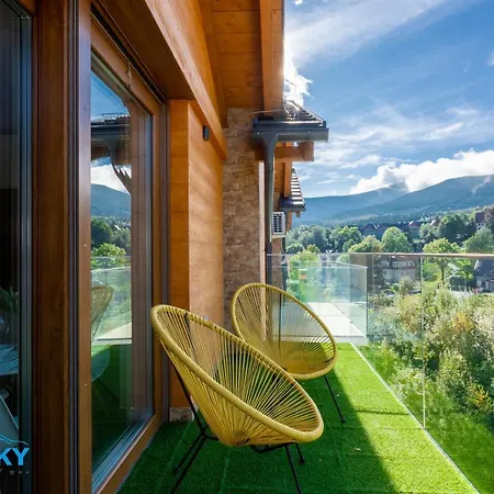 Apartamenty BlueSky Kąpielowa - widok na góry, blisko szlaków i wyciągów Apartamento