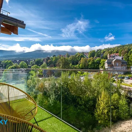 Apartamenty BlueSky Kąpielowa - widok na góry, blisko szlaków i wyciągów * Karpacz